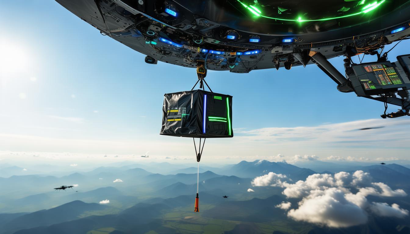 TP1000无人运输机的智能空投功能助力紧急物资运输_无人化运输_无人运输机