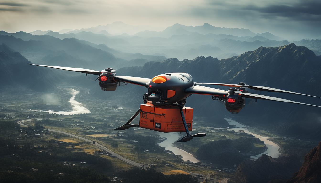 首飞成功:TP1000无人运输机与智能空投的协同效应_无人机协同控制技术_协同无人机